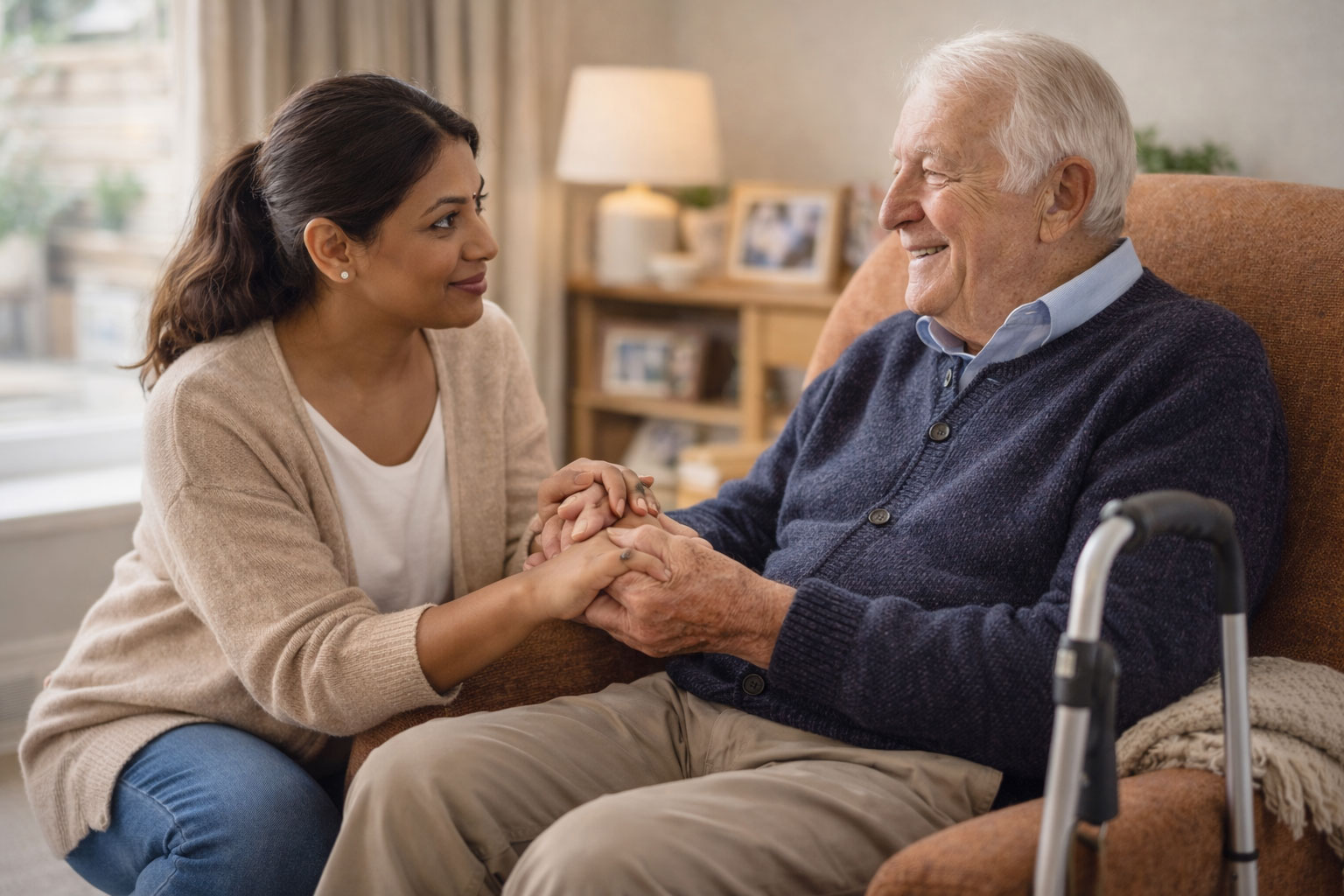 Compassionate care support at home